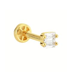 SembolGold - Altın Baget Tragus Piercing 14 Ayar (1)