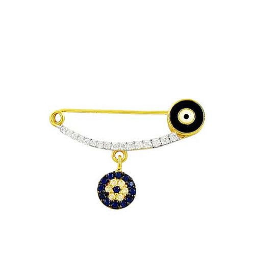 Altın Çengel İğne Sosyeteli Bayan - SembolGold