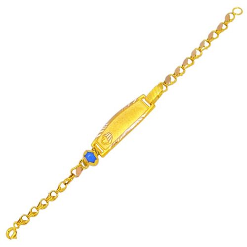 Altın Çocuk Bileklik Kalp Figürlü - SembolGold