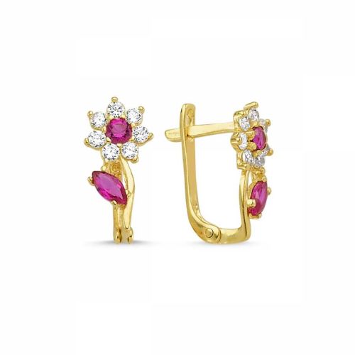 Altın Çocuk J Küpe - SembolGold