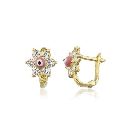 Altın Çocuk J Küpe - SembolGold