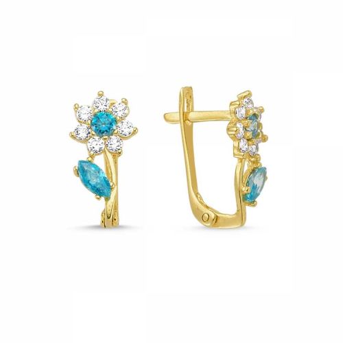 Altın Çocuk J Küpe - SembolGold