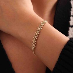 Altın Dorika Bileklik El Yapımı 14K - SembolGold