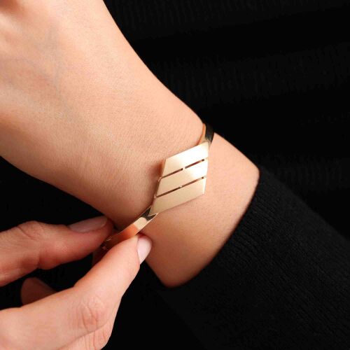 Altın Fizyon Kelepçe YENİ - SembolGold