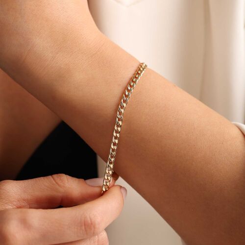 SembolGold - Altın Gurmet Bileklik 3mm (1)