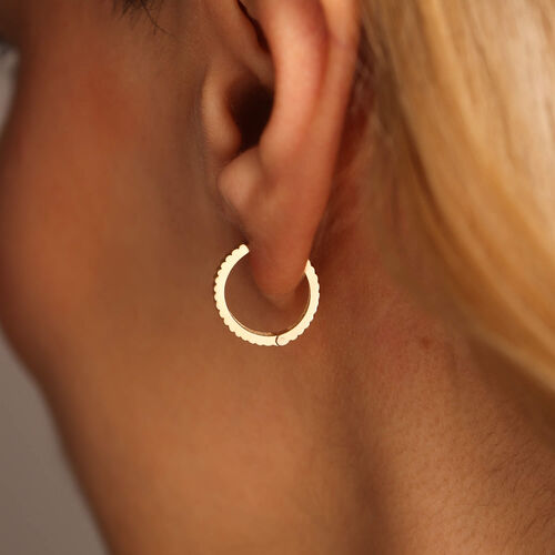 SembolGold - Altın Halka Küpe 1.5 cm (1)