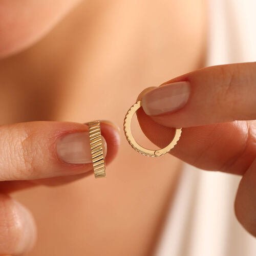 Altın Halka Küpe 1.5 cm - SembolGold