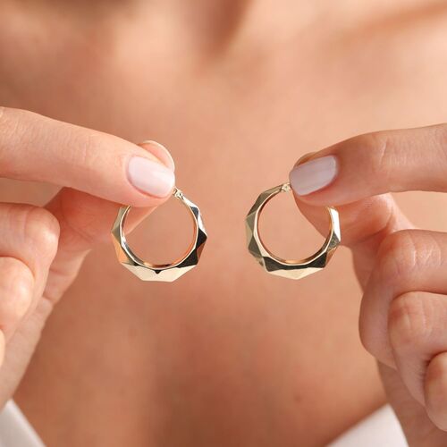 Altın Halka Küpe 2.2 Cm - SembolGold