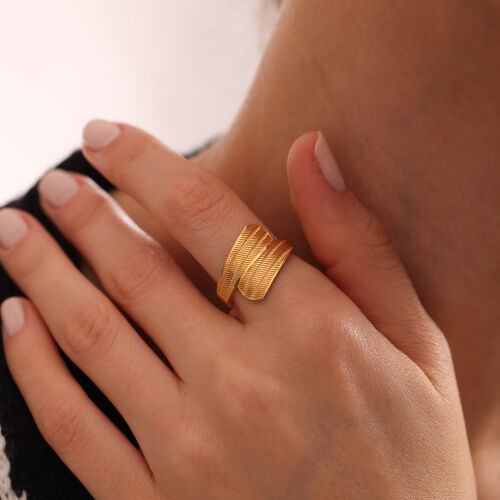 Altın Hasır Yüzük Two - SembolGold