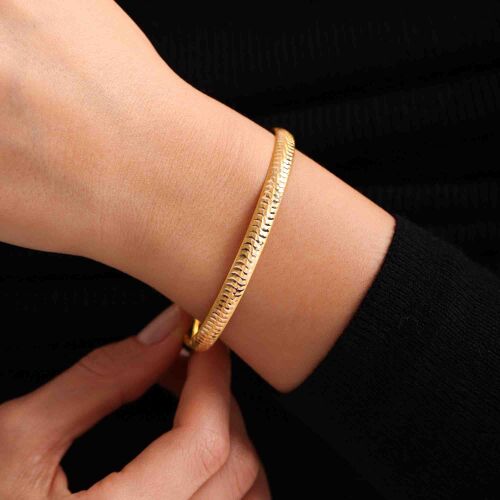 Altın Hediyelik Bilezik Desenli - SembolGold