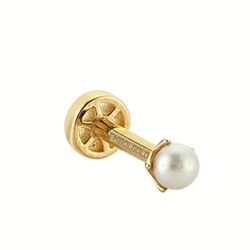 SembolGold - Altın İnci Tragus Piercing 14 Ayar (1)