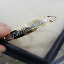Altın Kelepçe 14K Versage 12 mm - Thumbnail