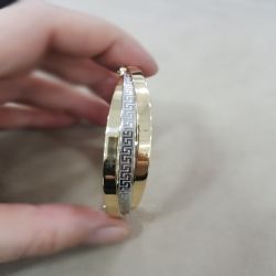 Altın Kelepçe 14K Versage 12 mm - Thumbnail