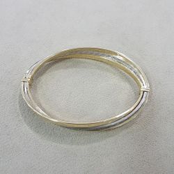 Altın Kelepçe 14K Versage 12 mm - Thumbnail