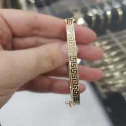 Altın Kelepçe 14K Versage Tasarım - 2