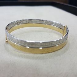 Altın Kelepçe 14K Versage Tasarım 5,5 mm - Thumbnail