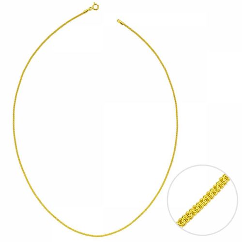 45 Cm Altın Kuş Kafesi Zincir - SembolGold