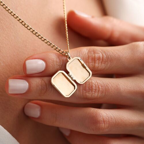 Altın Resimli Kolye Çınar - SembolGold