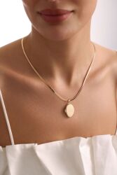Altın Resimli Kolye Love Mod - SembolGold