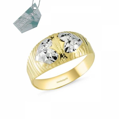 14 Ayar Altın Şık Tasarım Yüzük - SembolGold