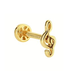 SembolGold - Altın Sol Tragus Piercing 14 Ayar (1)