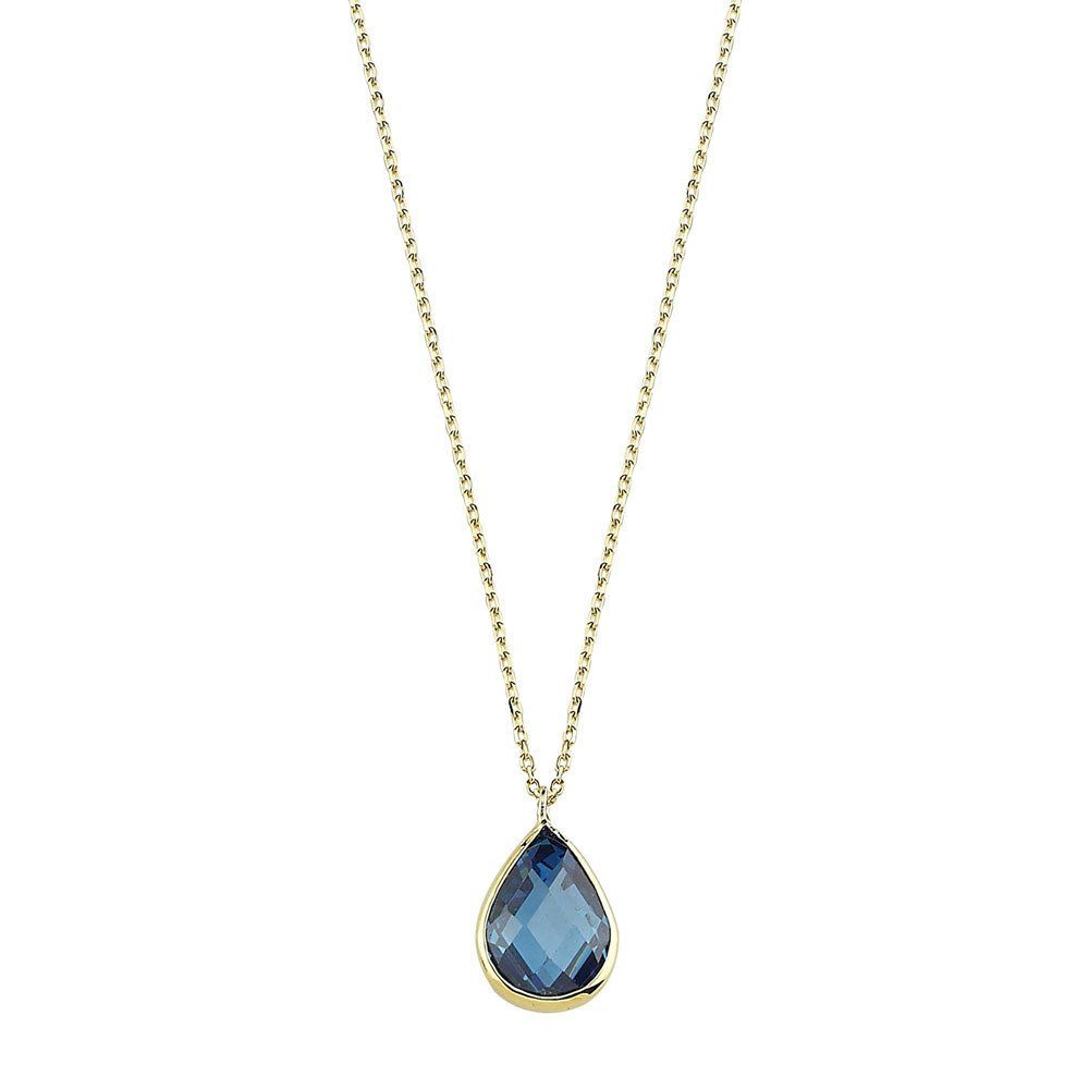 

Altın Taşlı Kolye Aquablue 1.2 Cm