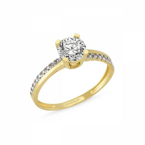 Altın Tektaş Yüzük - SembolGold