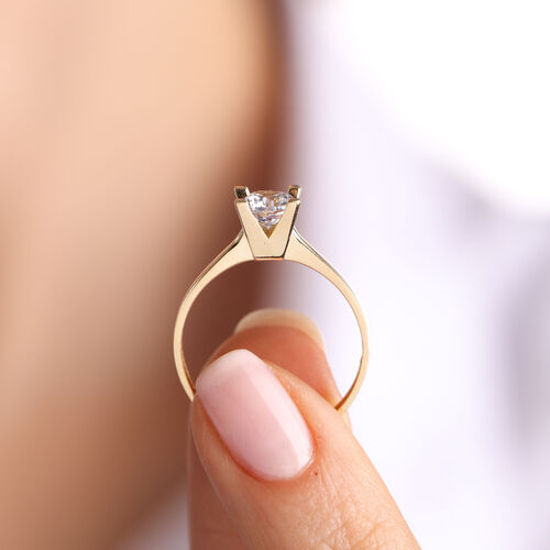 Altın Tektaş Yüzük - SembolGold