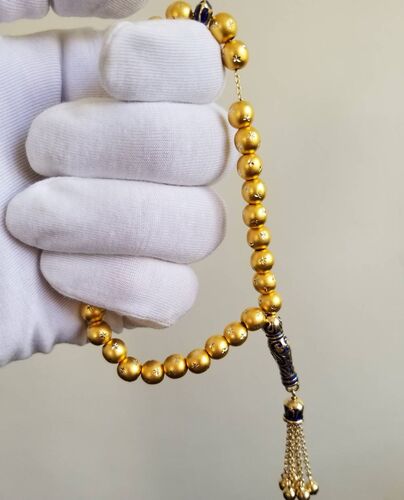 SembolGold - Altın Tesbih Mineli Siens (1)