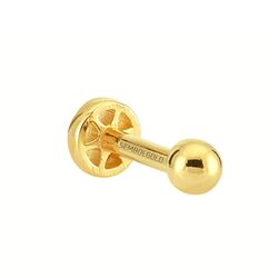 SembolGold - Altın Top Tragus Piercing 14 Ayar (1)