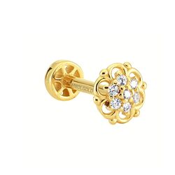 SembolGold - Altın Tragus Piercing 14 Ayar (1)
