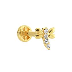 SembolGold - Altın Yusufcuk Tragus Piercing 14 Ayar (1)