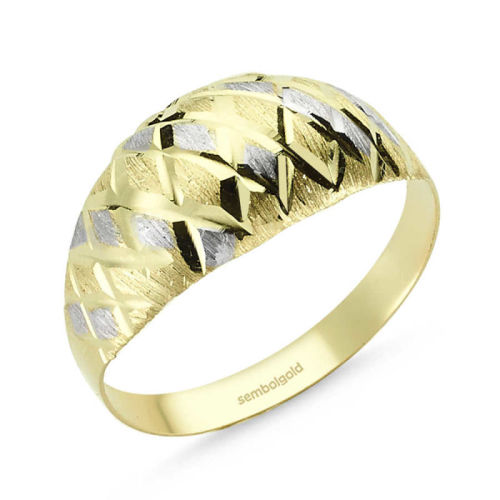 Altın Yüzük 14 Ayar Fantazi Modeli - SembolGold