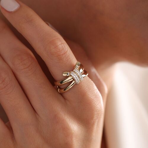 Altın Yüzük Özel Tasarım Aşk Düğümü - SembolGold