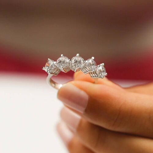 Beyaz Altın Beştaş Yüzük Meridyen - SembolGold