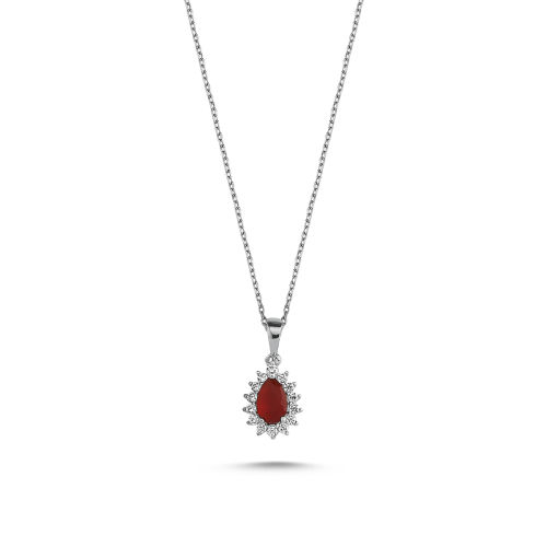 SembolGold - Beyaz Altın Mini Set Damla 3lü Takım (1)