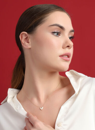 Kalpli Altın Kolye 43 cm - SembolGold