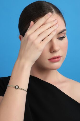 Çağla Gurmet Bileklik En 4 mm 17+3 cm - SembolGold