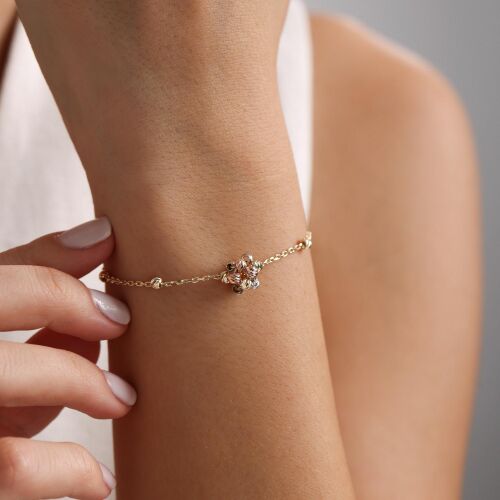 El Yapımı Dorika Toplu Altın Bileklik - SembolGold