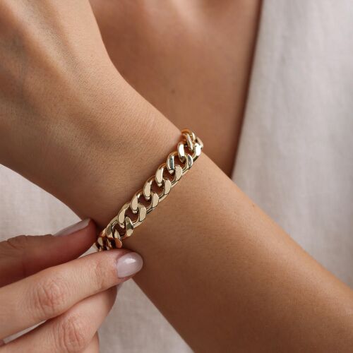 Gurmet Altın Bileklik 8 mm - SembolGold