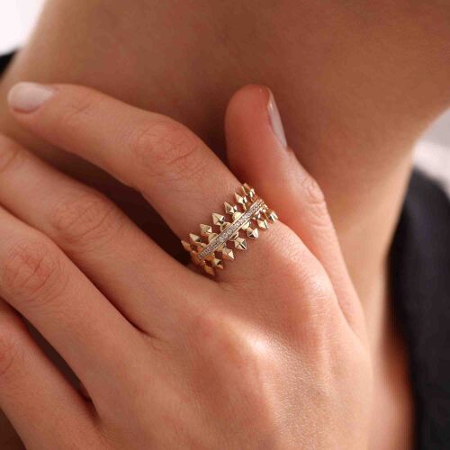 Harmoni Altın Yüzük - SembolGold