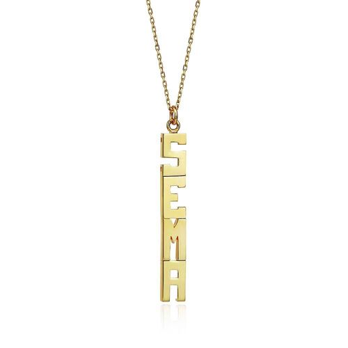 İsimli Altın Kolye - SembolGold