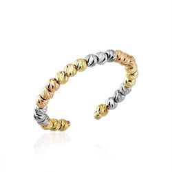 İtaly Dorika Altın Yüzükler 14K Gold - Thumbnail