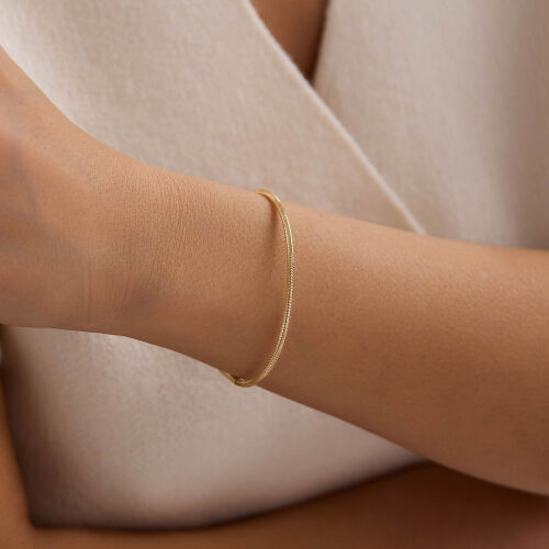 Italy Esnek Altın Bileklik 0.70 Gr | 14 Ayar İtalyan Gold - SembolGold