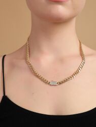 İtaly Gurmet Kolye 50 cm - 7 mm - SembolGold