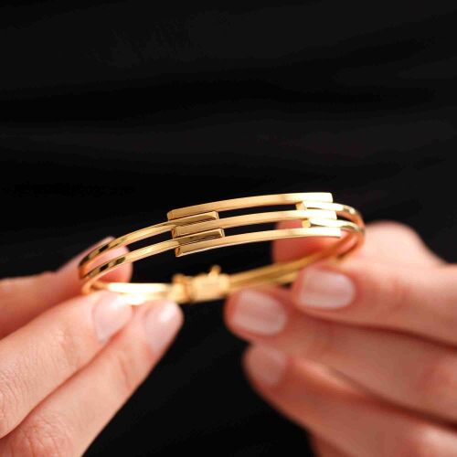 Kaburga Bilezik Üç Sıra - SembolGold