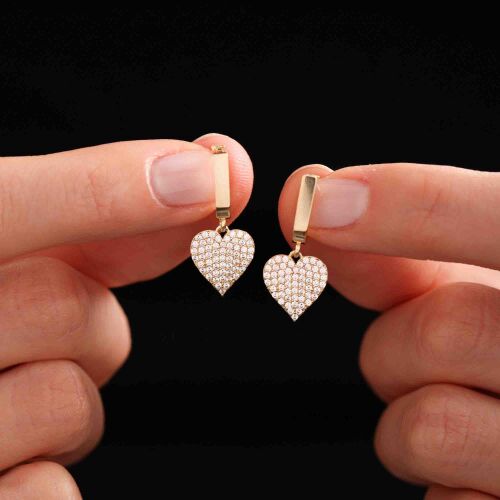 Kalpli Altın Küpe - SembolGold