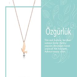 SembolGold - Kırlangıç Pırlanta Kolye (1)