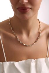 Kristal Altın Zincir İtaly 50 cm - SembolGold