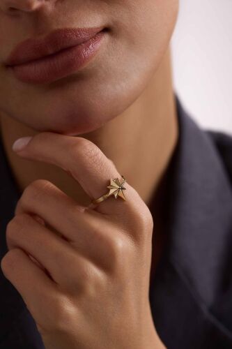 Kutup Yıldızı Altın Yüzük Bomb - SembolGold